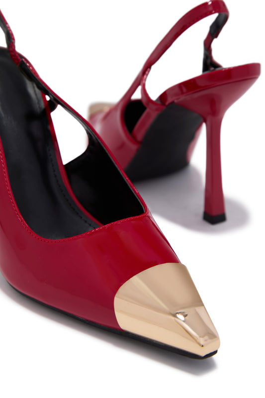 Isla Escarpins Slingback - Rouge
