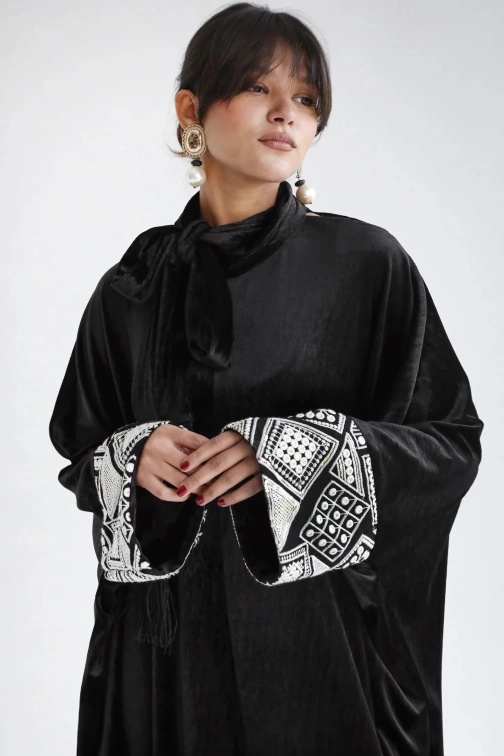 Combinaison sarouel en velours