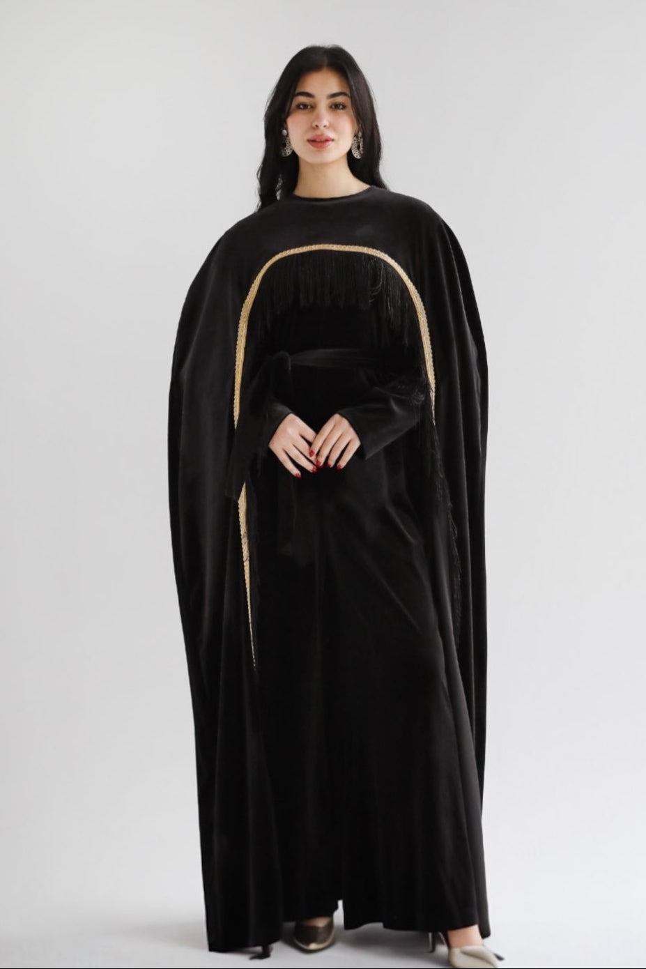 Ensemble Velours Combinaison & Cape