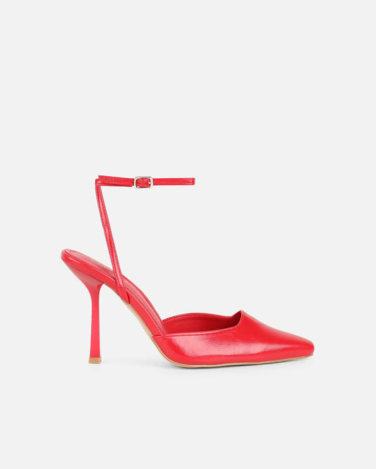 Bebbo Red Court Shoes