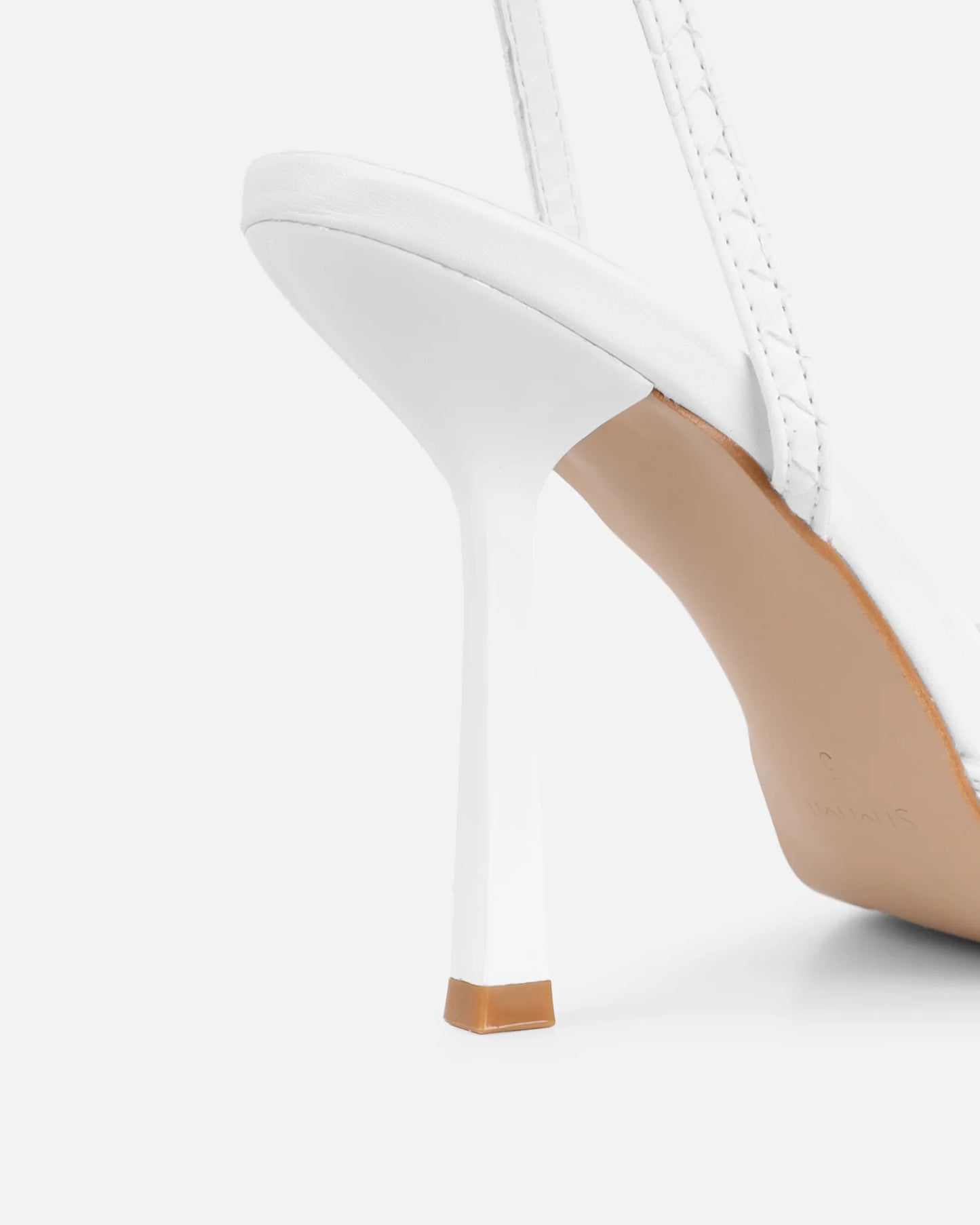 Chaussures Richelieu Tissées Blanches