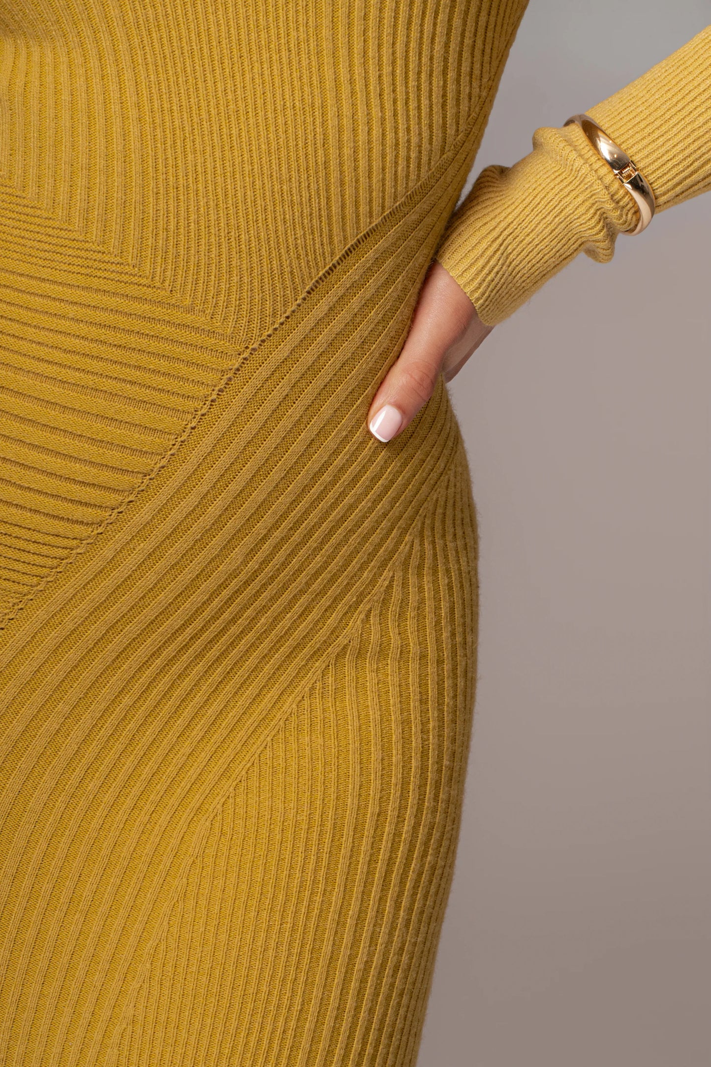 Robe Midi Eliz Vert Citron