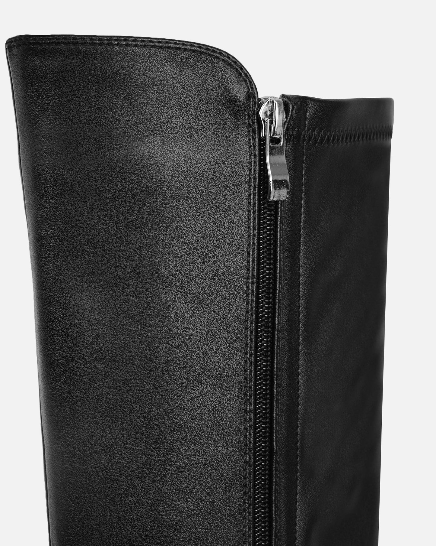 Bottes Montantes Noires Extensibles