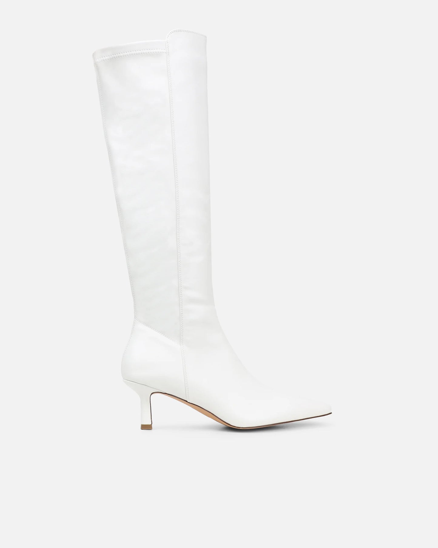 Bottes Montantes Blanches Extensibles