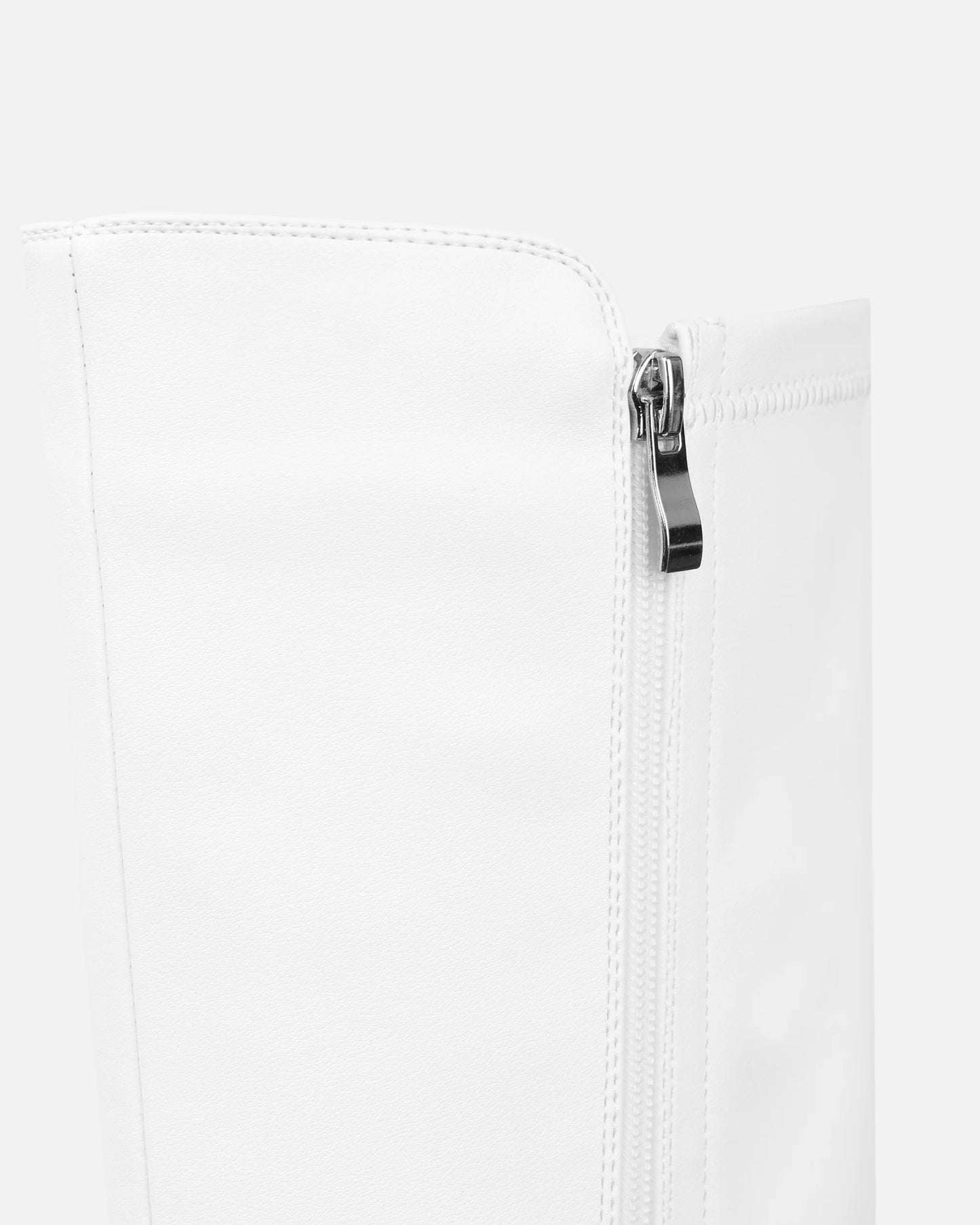 Bottes Montantes Blanches Extensibles