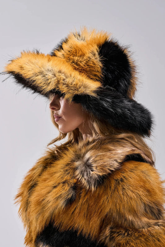Bob 'Stella' Oversize en Fausse Fourrure Cosmo
