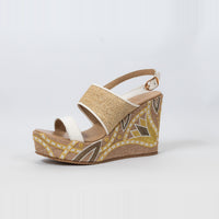 Althea Sandales Compensées - Blanc