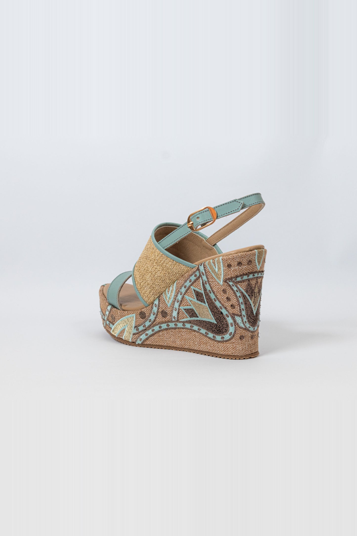 Althea Sandales Compensées - Bleu