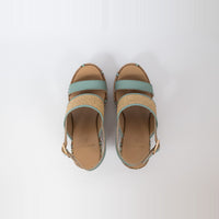 Althea Sandales Compensées - Bleu