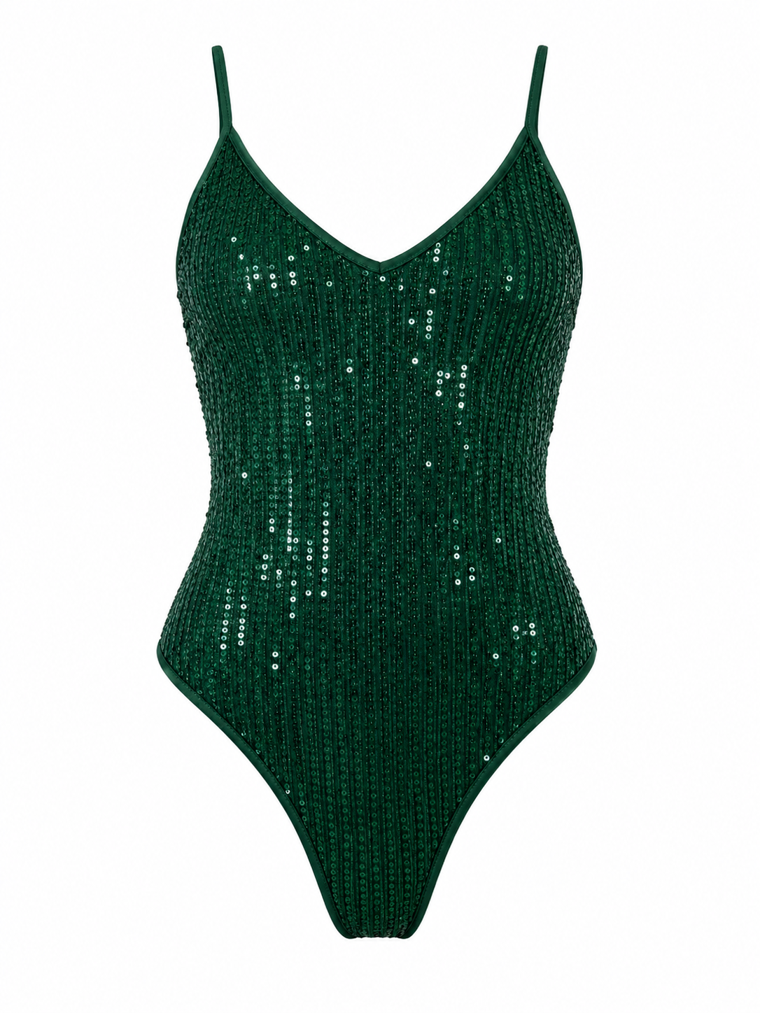 Rio - Maillot de Bain Une Pièce (Vert Émeraude)