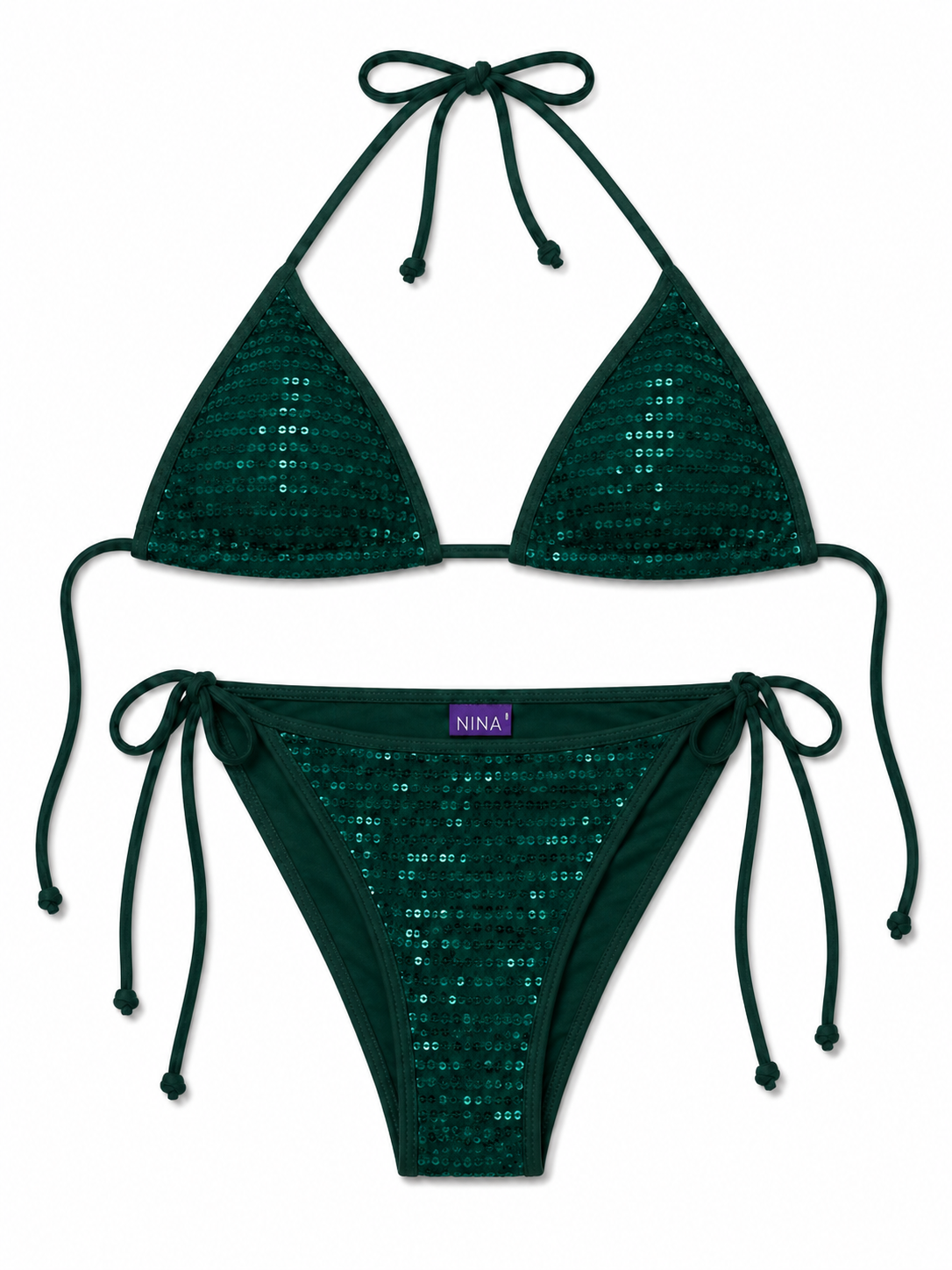 Rio - Ensemble Bikini (Vert Émeraude)