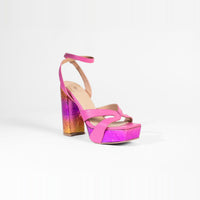 Vesper Sandales à Plateforme Sky High - Rose Mimosa