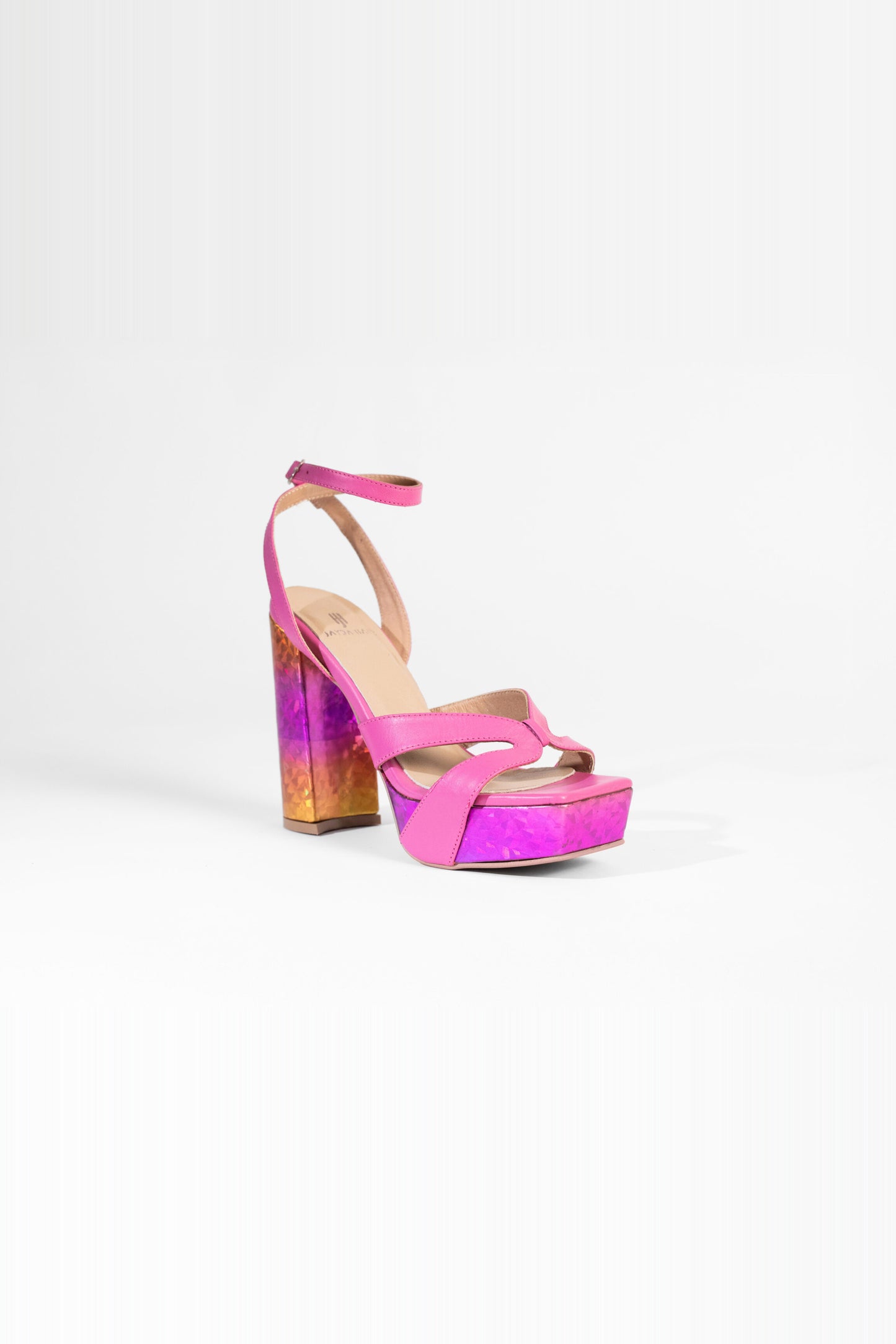 Vesper Sandales à Plateforme Sky High - Rose Mimosa
