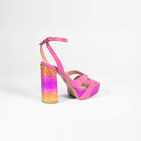 Vesper Sandales à Plateforme Sky High - Rose Mimosa