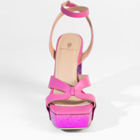 Vesper Sandales à Plateforme Sky High - Rose Mimosa