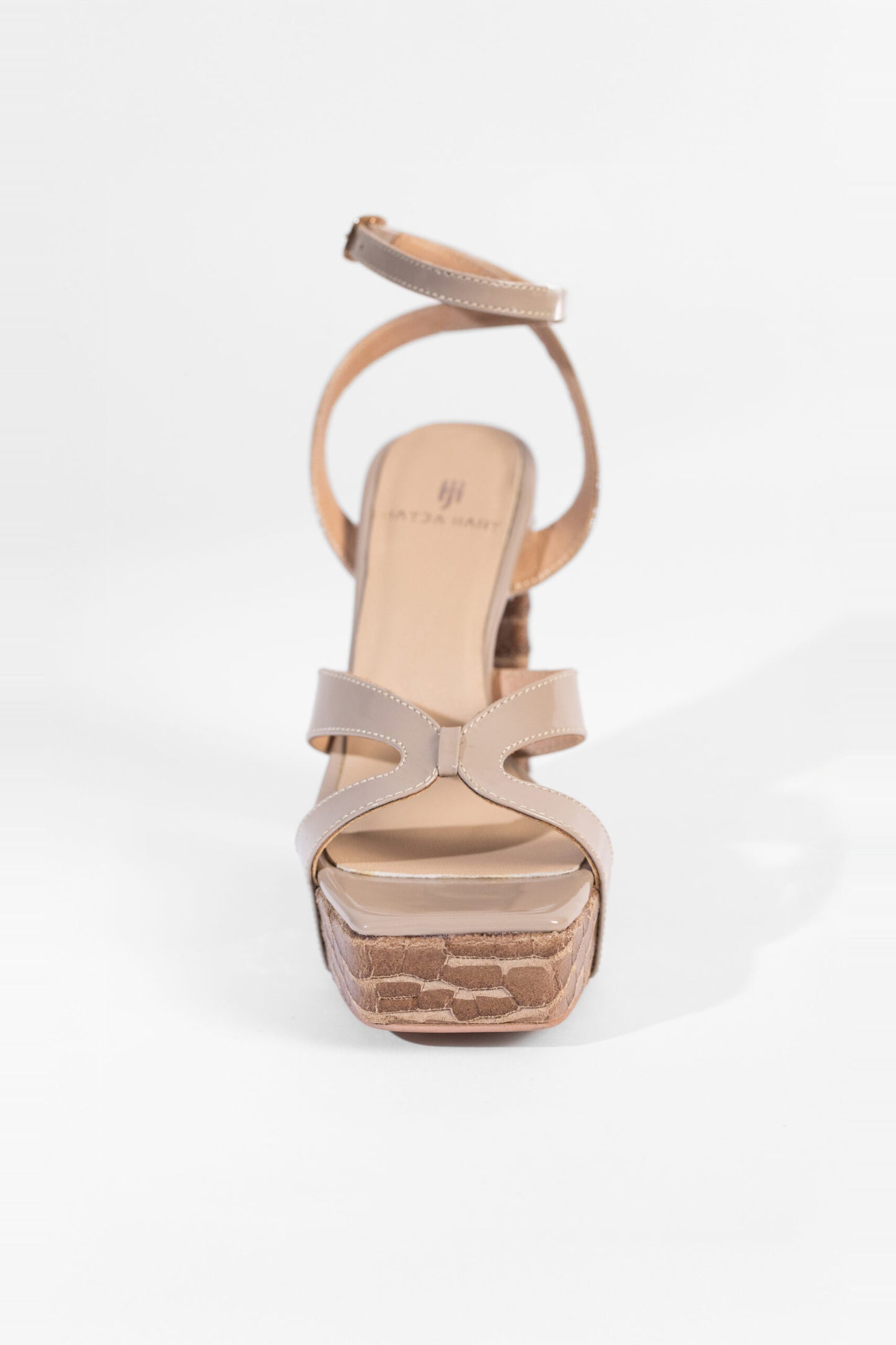 Vesper Sandales à Plateforme Sky High - Taupe