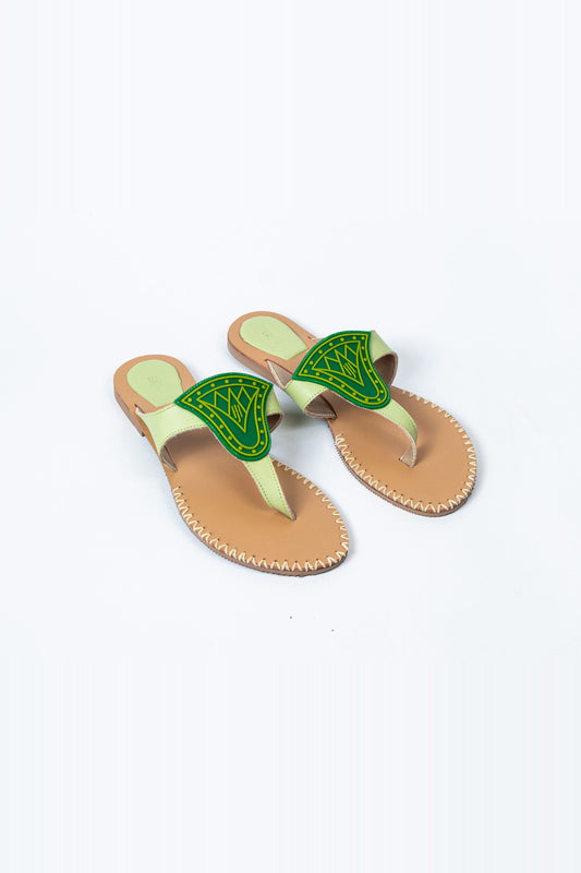 Nova Pantoufles Delta - Vert