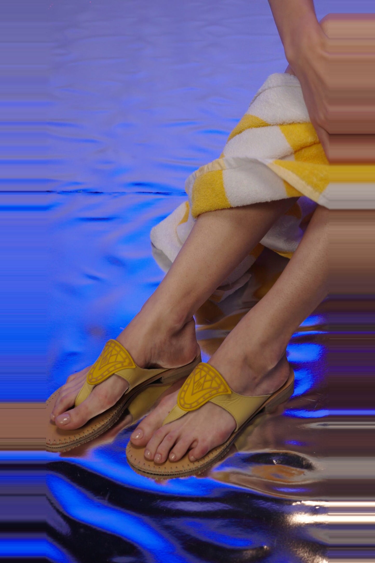 Nova Pantoufles Delta - Jaune