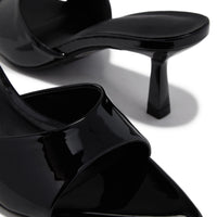 Liora Mules à Talons Moyens - Noir