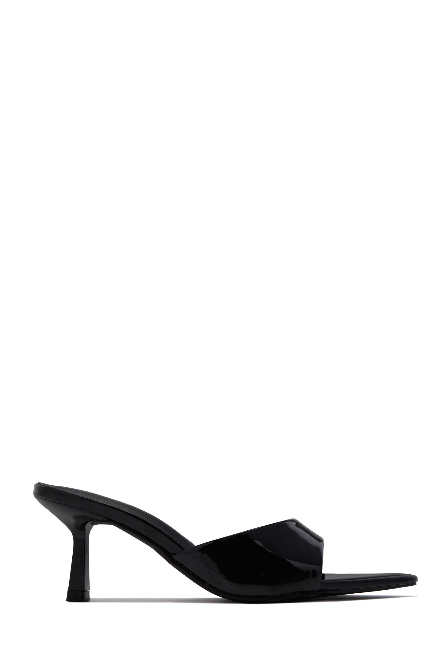 Liora Mules à Talons Moyens - Noir