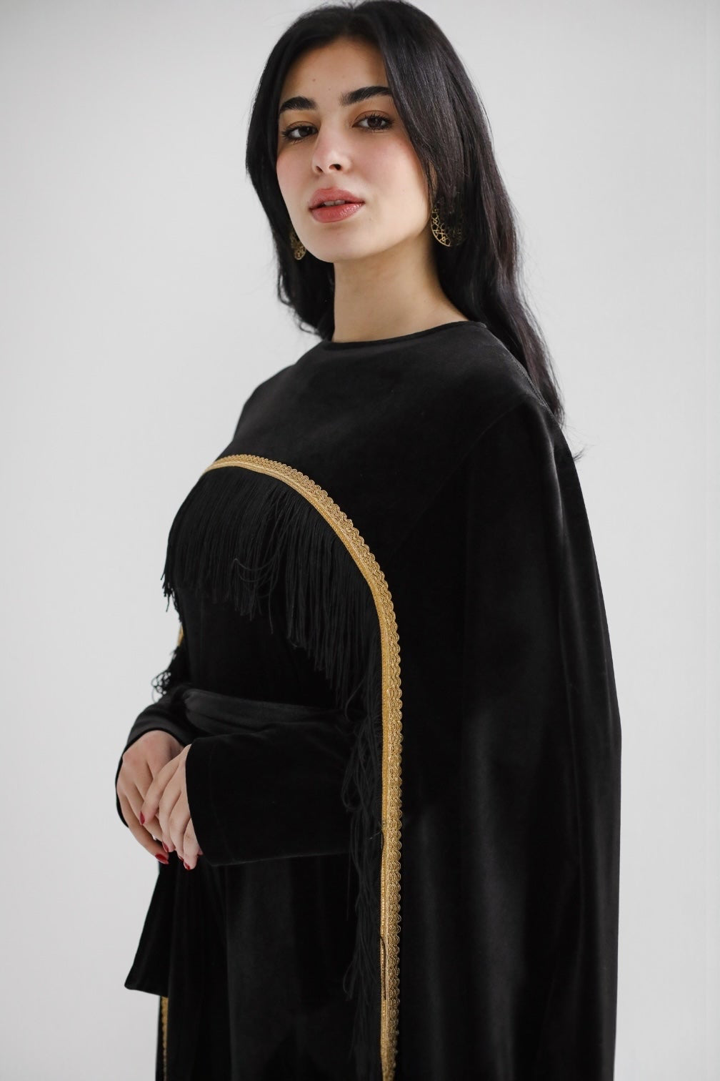 Ensemble Velours Combinaison & Cape