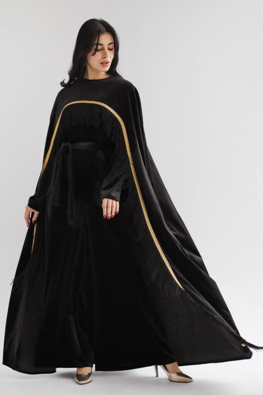 Ensemble Velours Combinaison & Cape