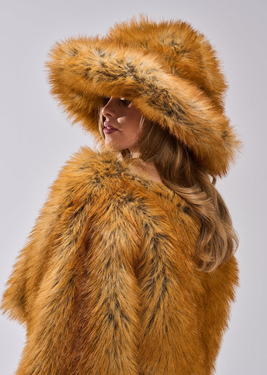 Bob 'Chloe' Oversize en Fausse Fourrure