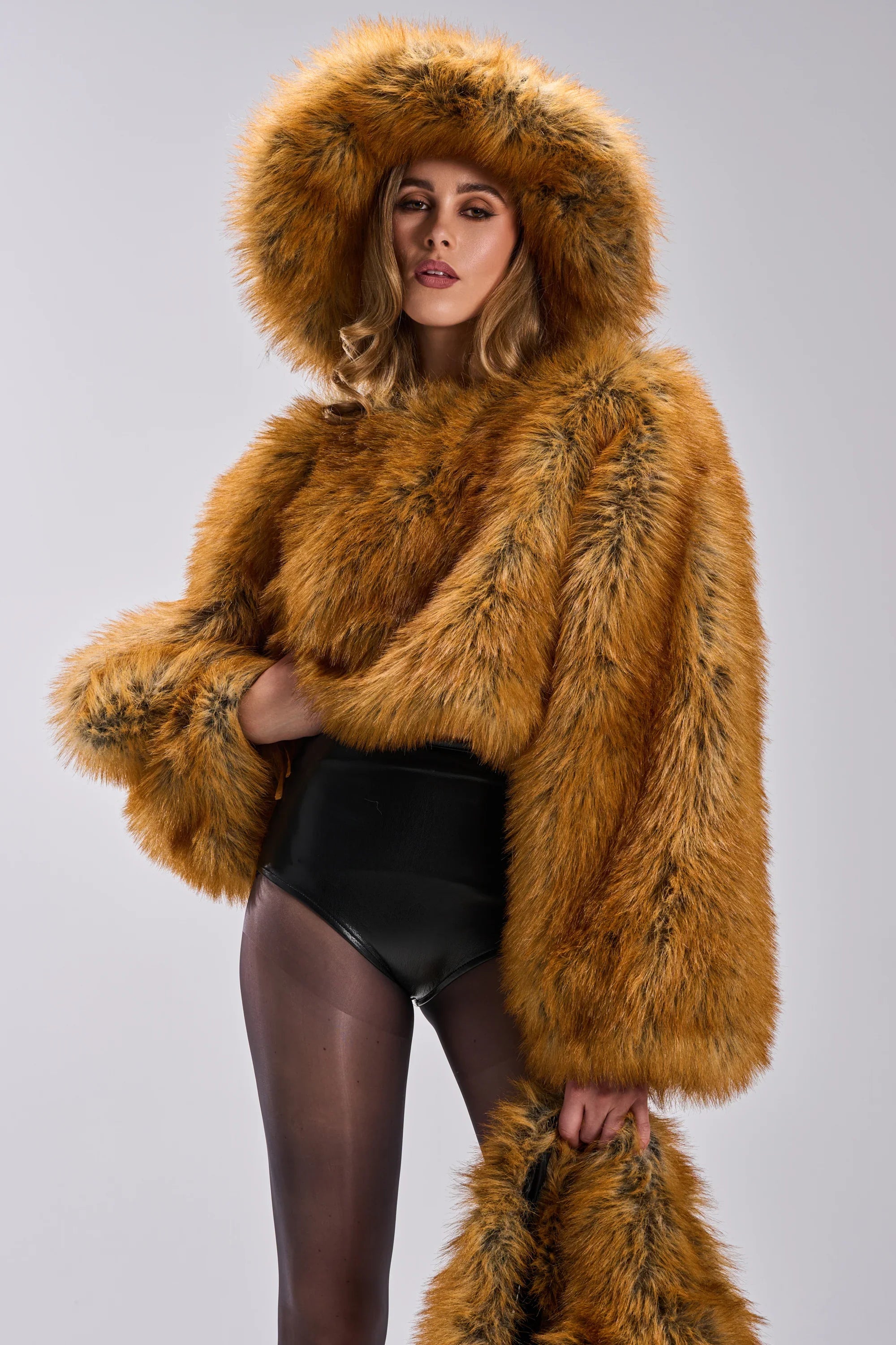 Bob 'Chloe' Oversize en Fausse Fourrure