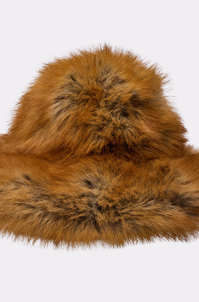 Bob 'Chloe' Oversize en Fausse Fourrure