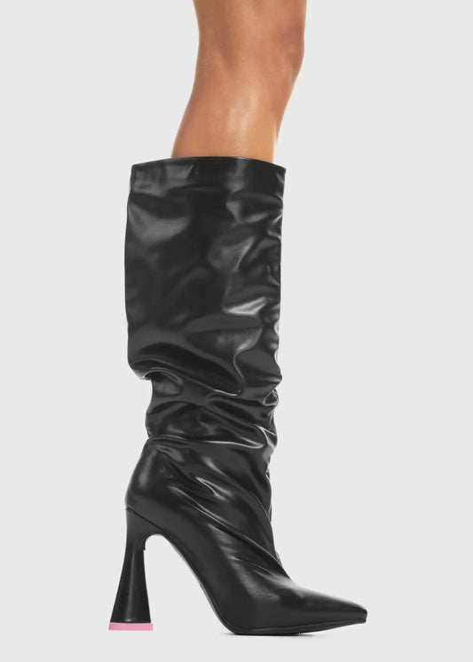 Chaussures à plateforme pour femmes en PU argenté scintillant, élégantes et tendance.