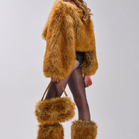 Pull 'Everest' Oversize en Fausse Fourrure