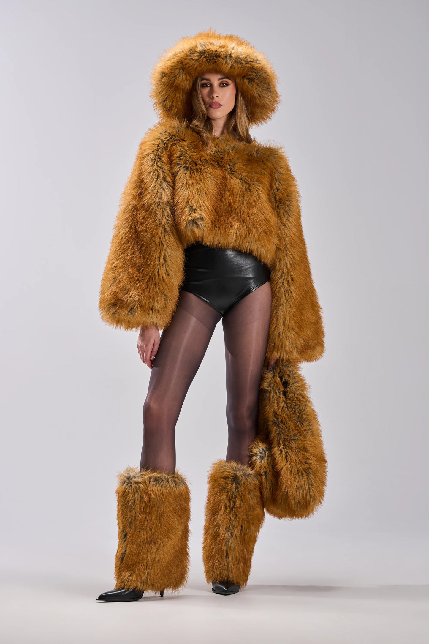 Pull 'Everest' Oversize en Fausse Fourrure