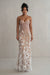 Robe de Soirée Everlasting Brodée Ivoire