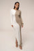 Robe No Hard Feelings Beige/Ivoire