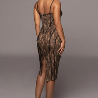 ROBE KATERINA EN DENTELLE NOIR