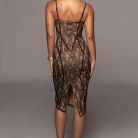 ROBE KATERINA EN DENTELLE NOIR