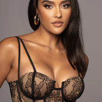 ROBE KATERINA EN DENTELLE NOIR