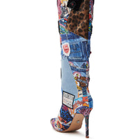 SYLRILA MULTI ABSTRACT BOOT