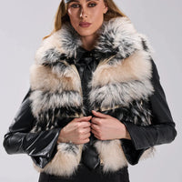 Gilet 'Glory' Long en Fausse Fourrure