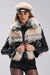 Gilet 'Glory' Long en Fausse Fourrure