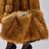 Sac Fourre-Tout 'Nova' en Fausse Fourrure