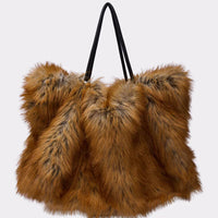 Sac Fourre-Tout 'Nova' en Fausse Fourrure