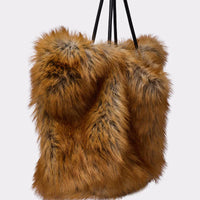 Sac Fourre-Tout 'Nova' en Fausse Fourrure