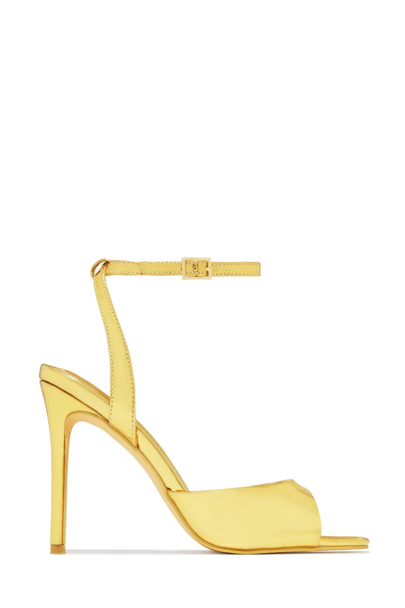 Escarpins 'Aurelia' Mary Jane Dorés à Bride